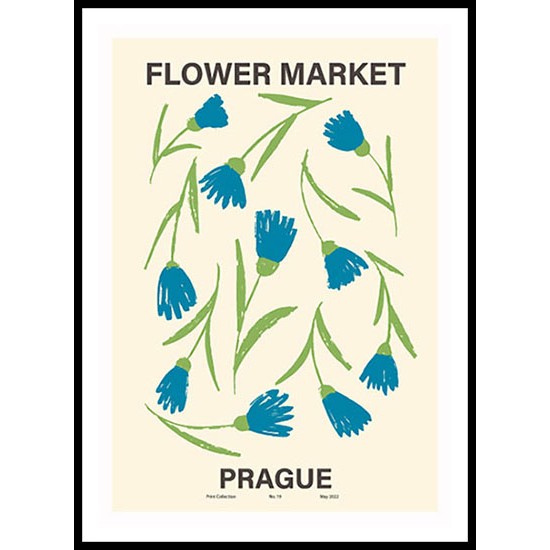 Abstract Flower Market Floral Wall Art Poster 21